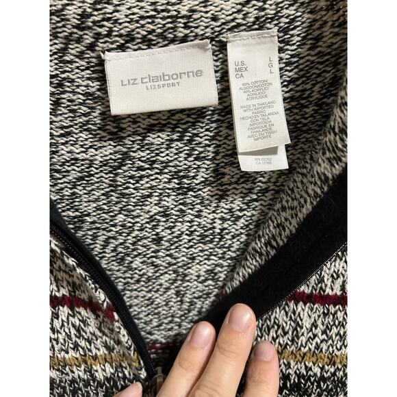 Liz Claiborne LIZSPORT Sweater - Women’s Size Large - Picture 2 of 4